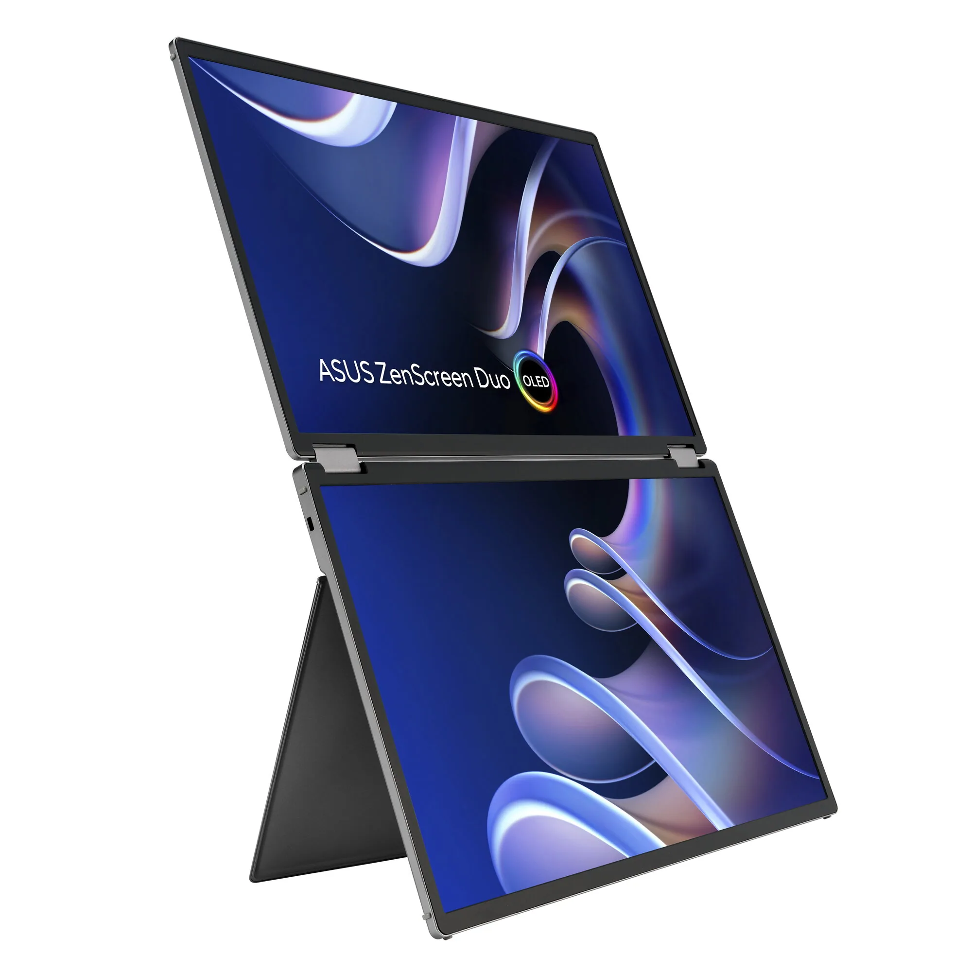 ASUS ZenScreen Duo OLED MQ149CD Computerbildschirm 35,6 cm (14") 1920 x 1200 Pixel WUXGA Silber – Bild 4
