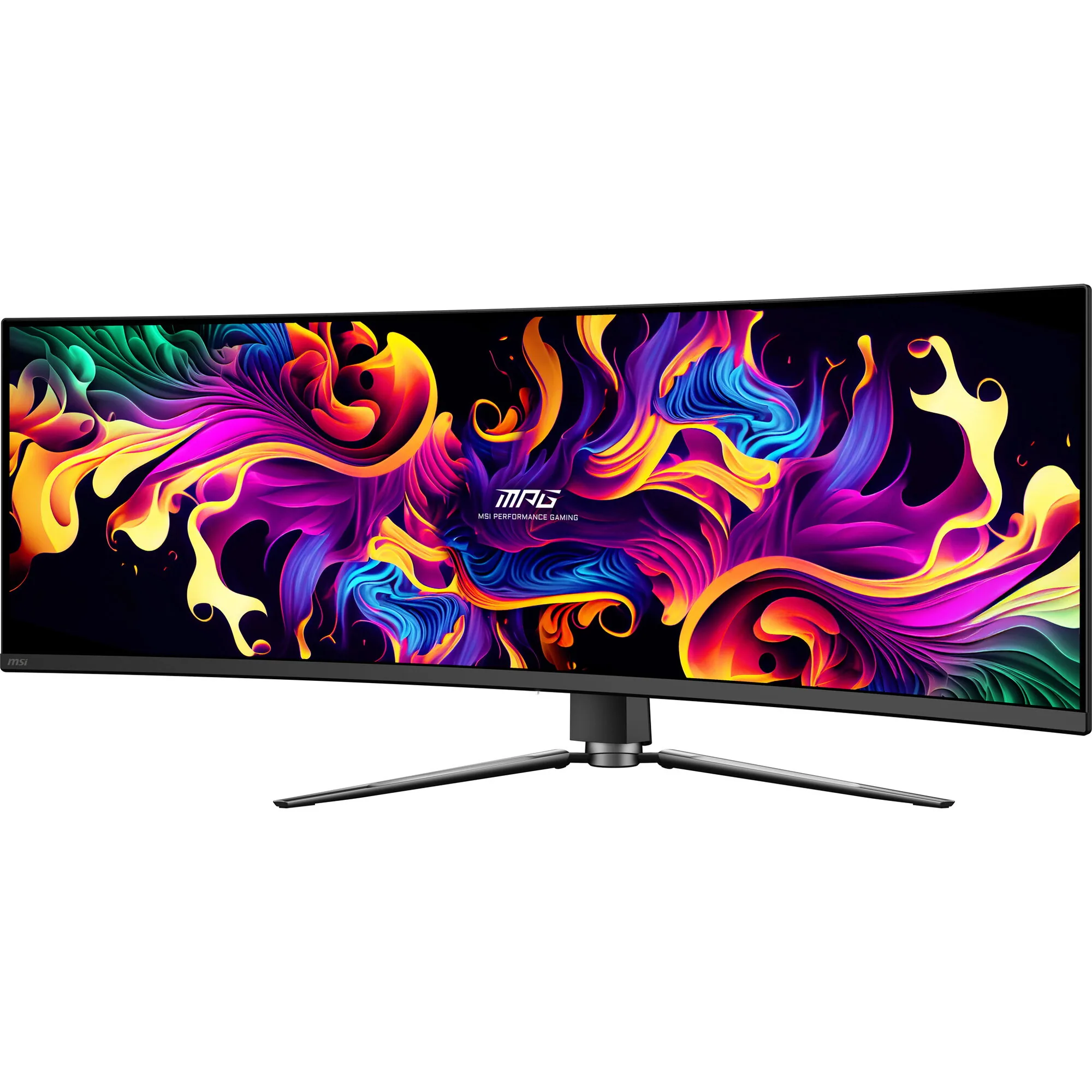 MSI MPG 491CQPXDE QD-OLED Computerbildschirm 124,5 cm (49") 5120 x 1440 Pixel Dual QHD Schwarz – Bild 2