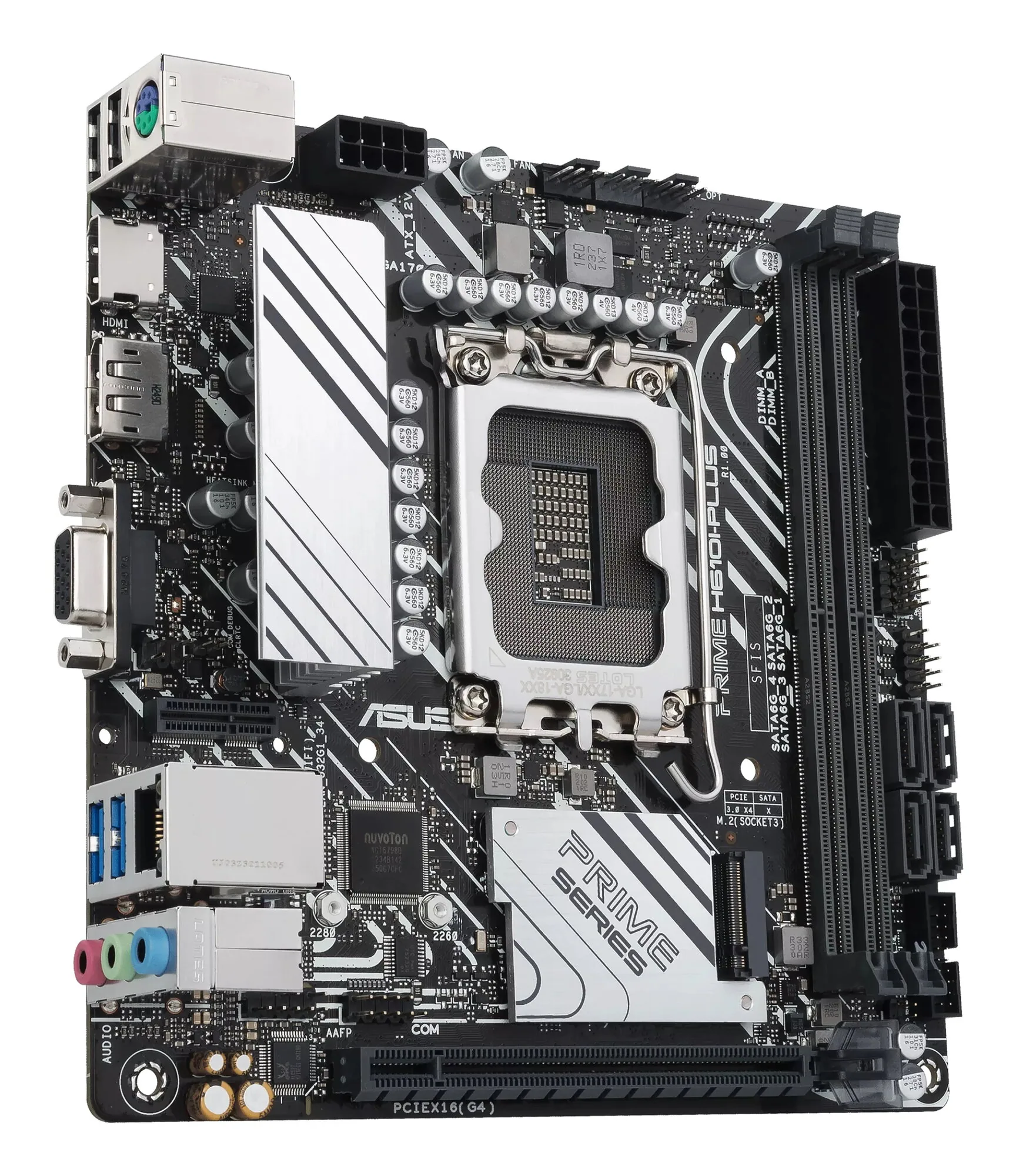 ASUS PRIME H610I-PLUS-CSM Intel H610 LGA 1700 mini ITX – Bild 4