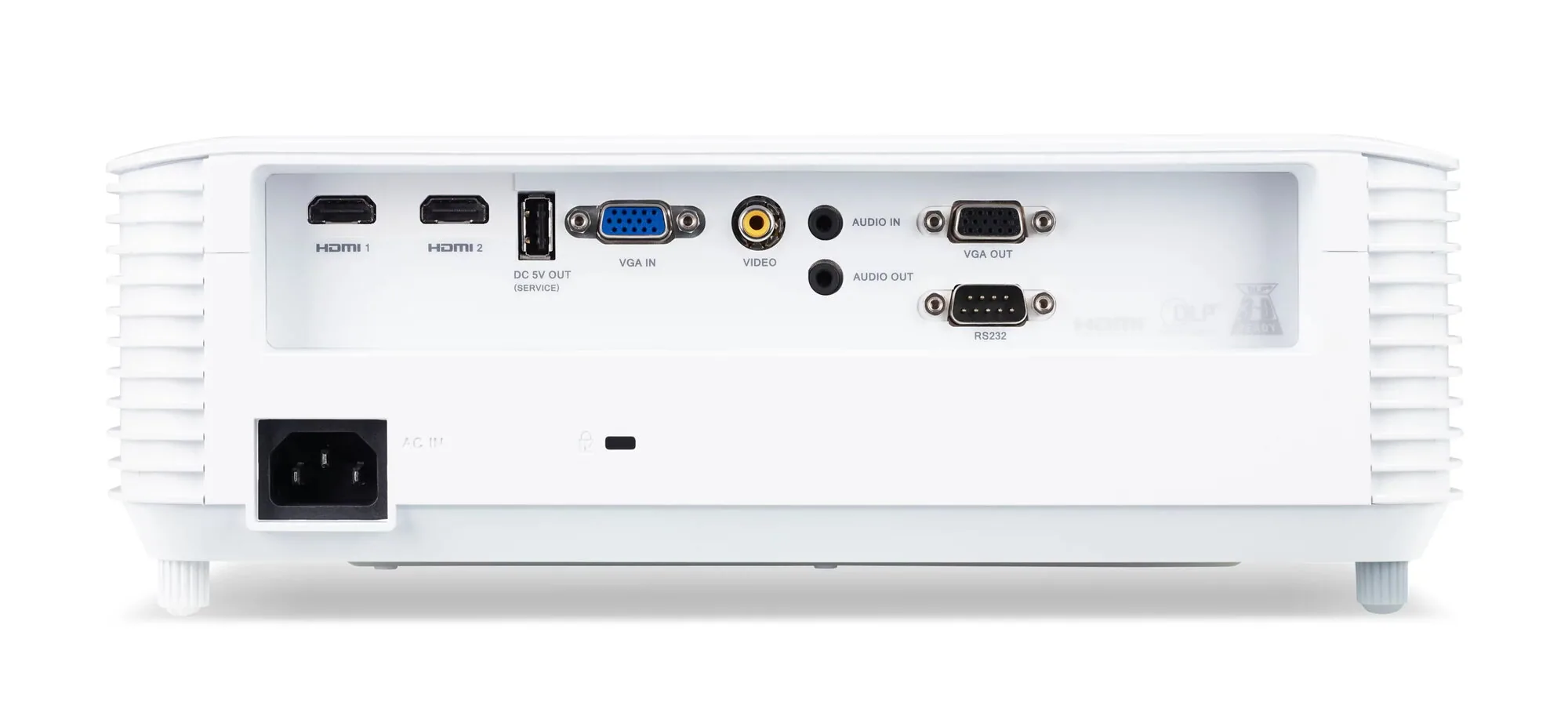 Acer Professional and Education S1287 Standard Throw-Projektor 4000 ANSI Lumen DLP WXGA (1280x800) Weiß – Bild 6