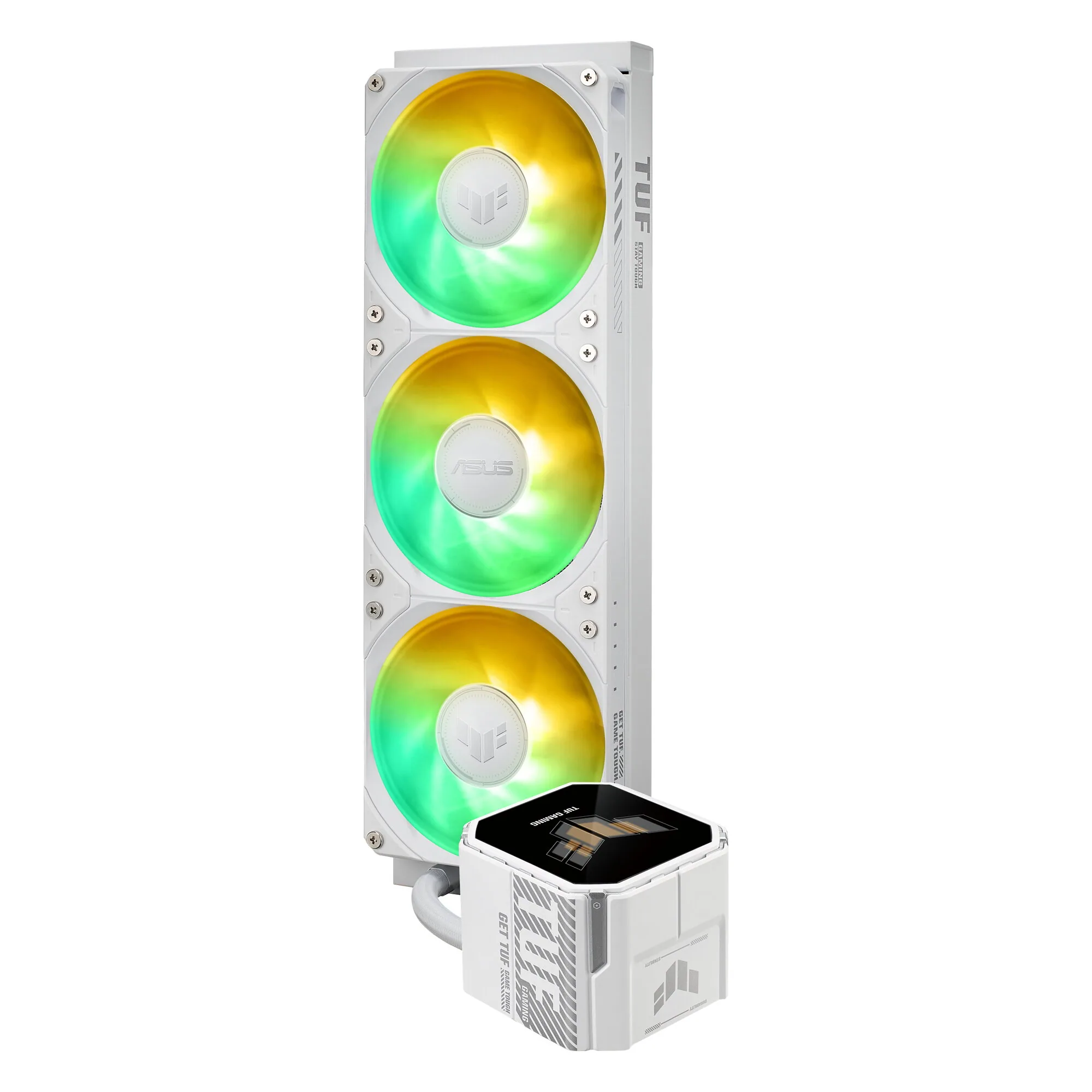 ASUS TUF Gaming LC III 360 ARGB LCD White Edition Prozessor All-in-One-Flüssigkeitskühler 12 cm Weiß 1 Stück(e) – Bild 4