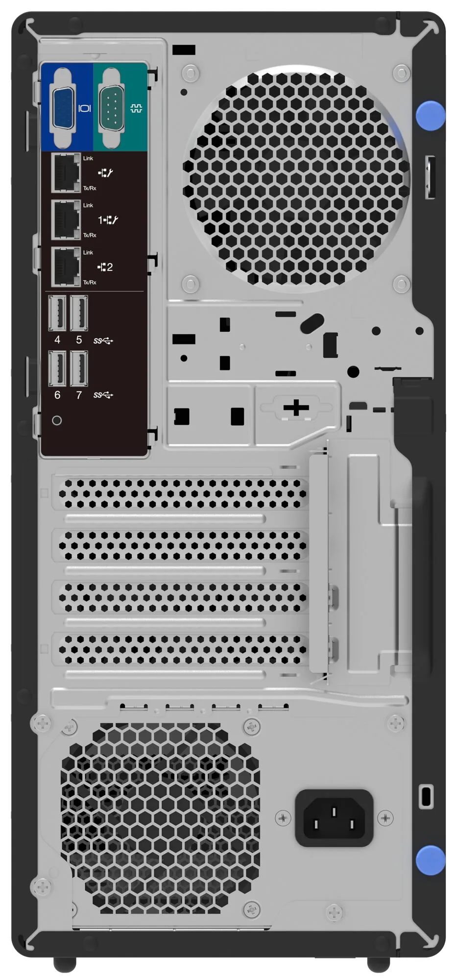 Lenovo ThinkSystem ST50 V3 Server 2 TB Tower Intel Xeon E E-2434 3,4 GHz 32 GB DDR5-SDRAM 500 W – Bild 2