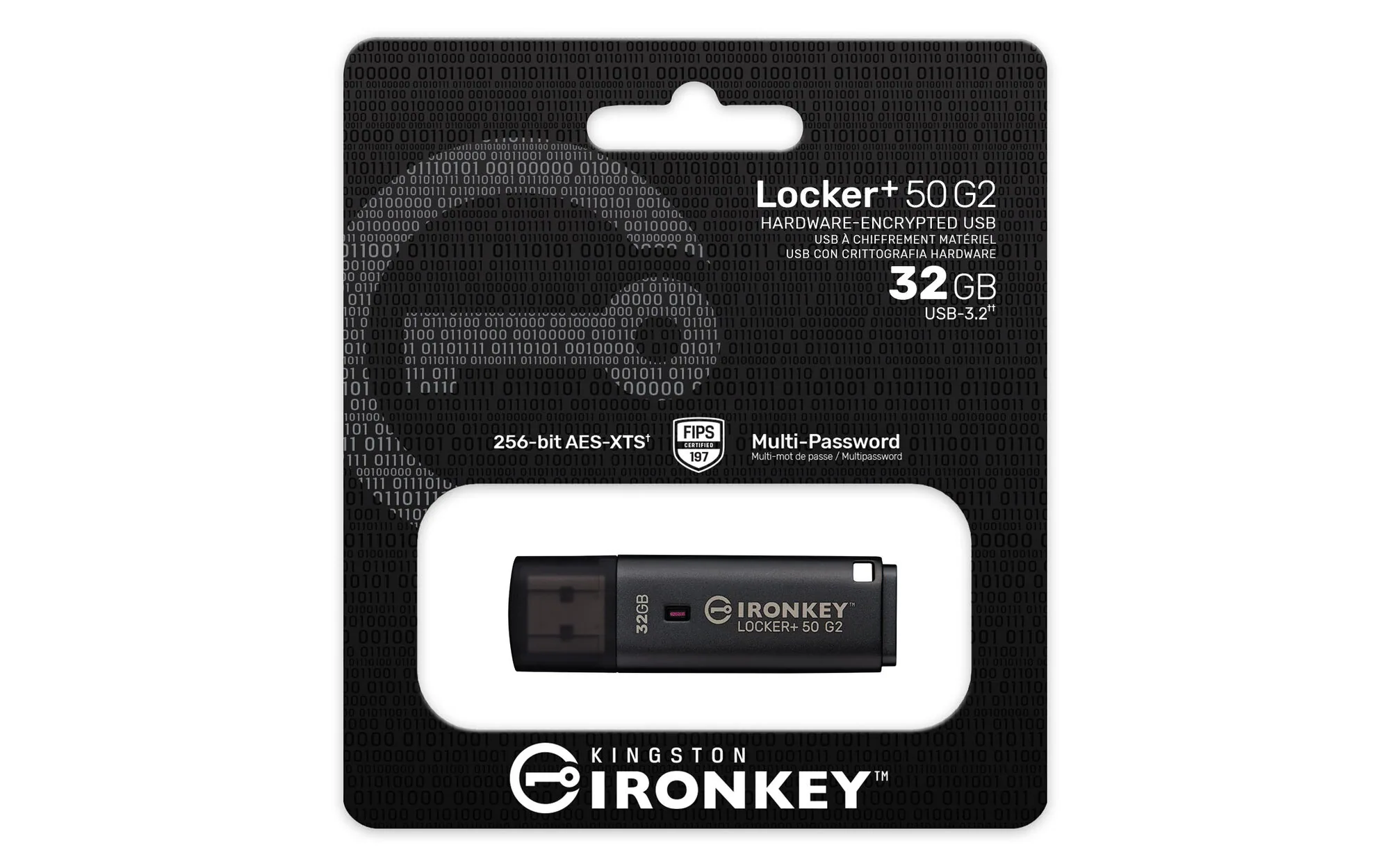 Kingston Technology IronKey 32GB Locker Plus 50 G2, FIPS 197, AES-256 – Bild 5