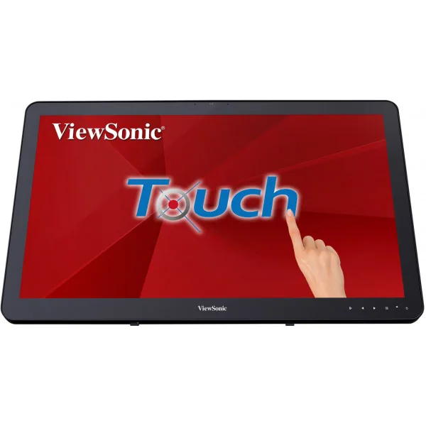 Viewsonic TD2430 Computerbildschirm 59,9 cm (23.6") 1920 x 1080 Pixel Full HD LCD Touchscreen Multi-Nutzer Schwarz – Bild 1