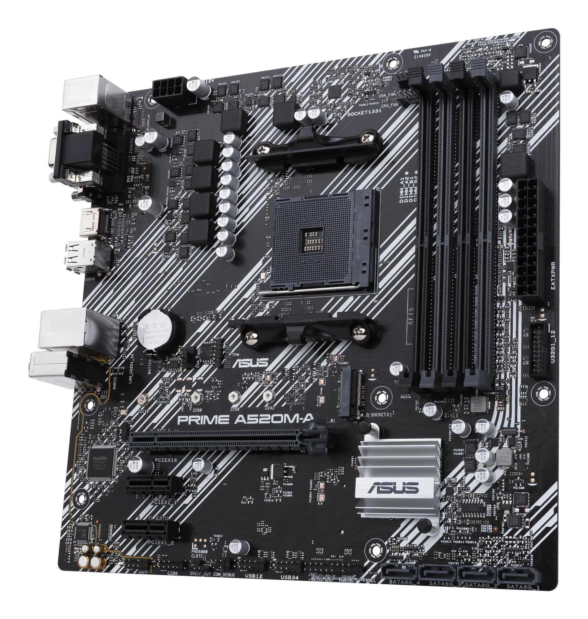ASUS PRIME A520M-A II/CSM AMD A520 Sockel AM4 micro ATX – Bild 6