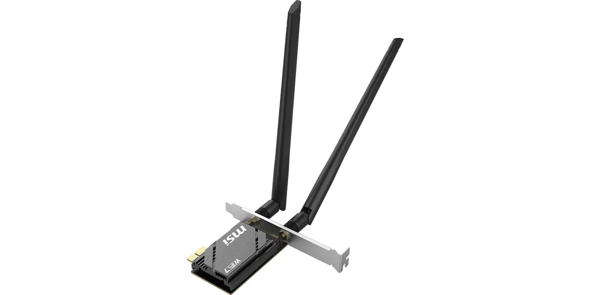 MSI Herald BE6500 WiFi7 PCIe x1 card