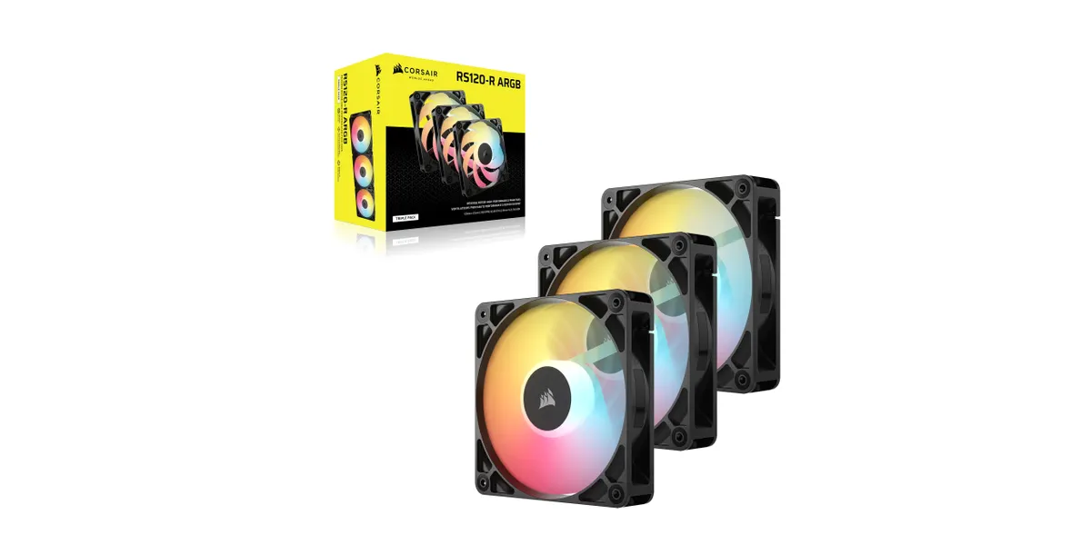 Corsair Lüfter 120*120*25 RS120-R ARGB PWM Triple Pack