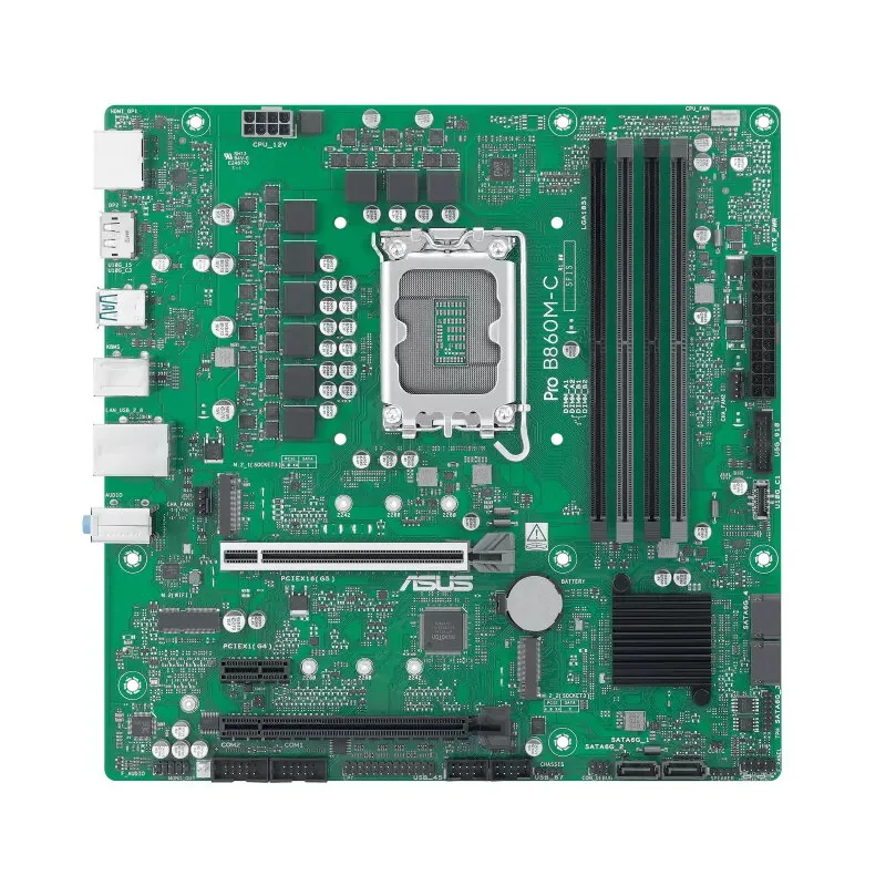 ASUS PRO B860M-C-CSM Intel B860 LGA 1851 (Socket V1) micro ATX – Bild 1