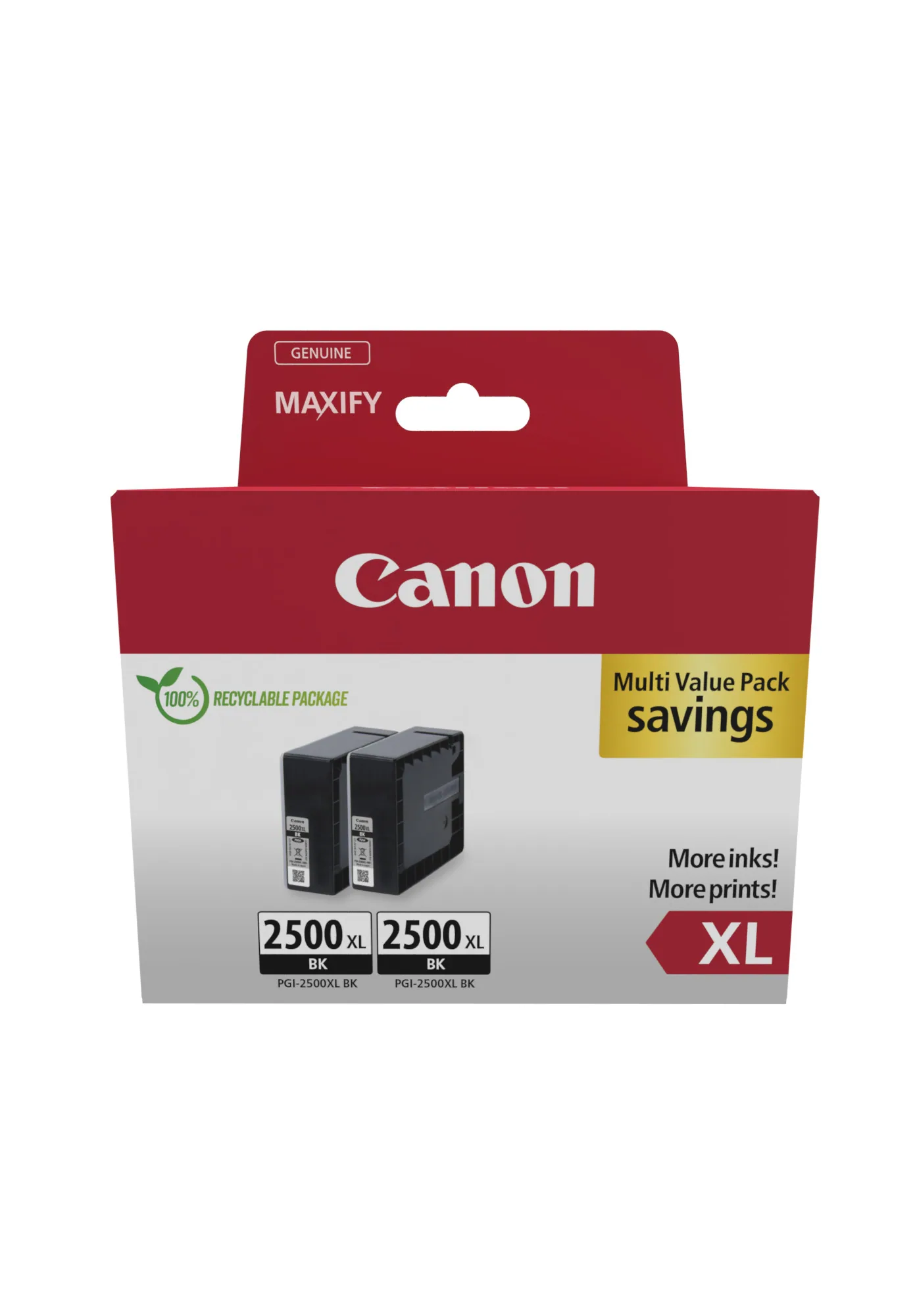Canon PGI-2500XL BK Twin Pack – Bild 1