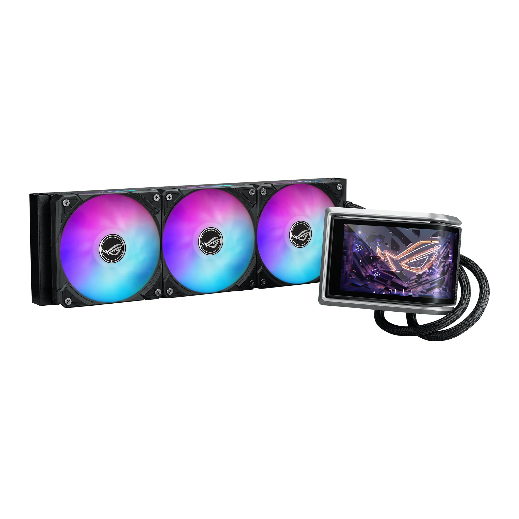ASUS ROG RYUO IV 360 ARGB Prozessor All-in-One-Flüssigkeitskühler 12 cm Schwarz – Bild 6