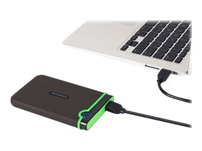 Transcend 6.3 cm USB3.1 StoreJet 25M3S Iron, slim Grau