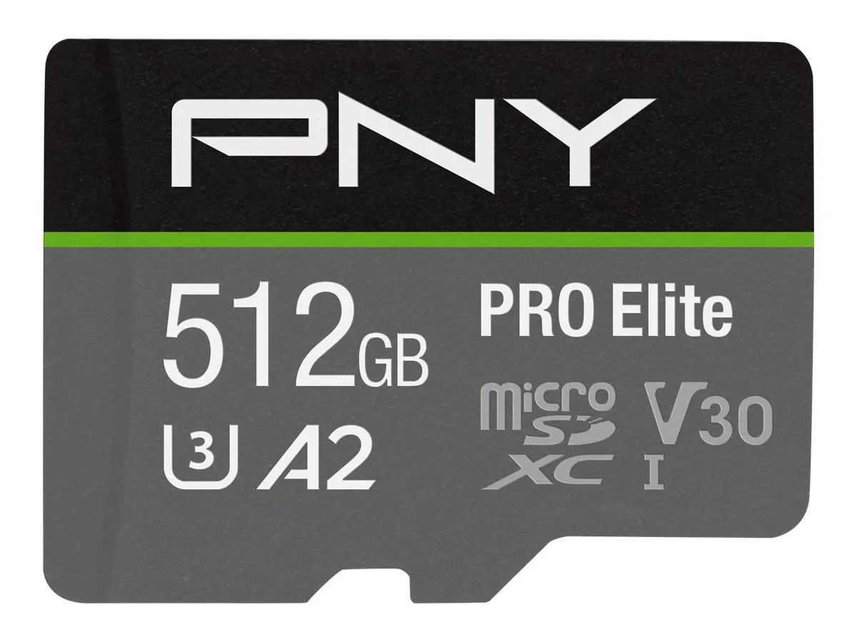 SD MicroSD XC Card PNY Pro Elite