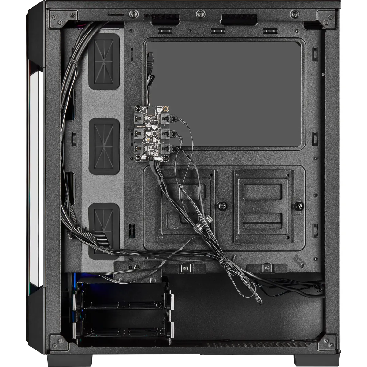 Corsair Geh Midi iCUE 220T RGB Smart Tempered Glas (B)