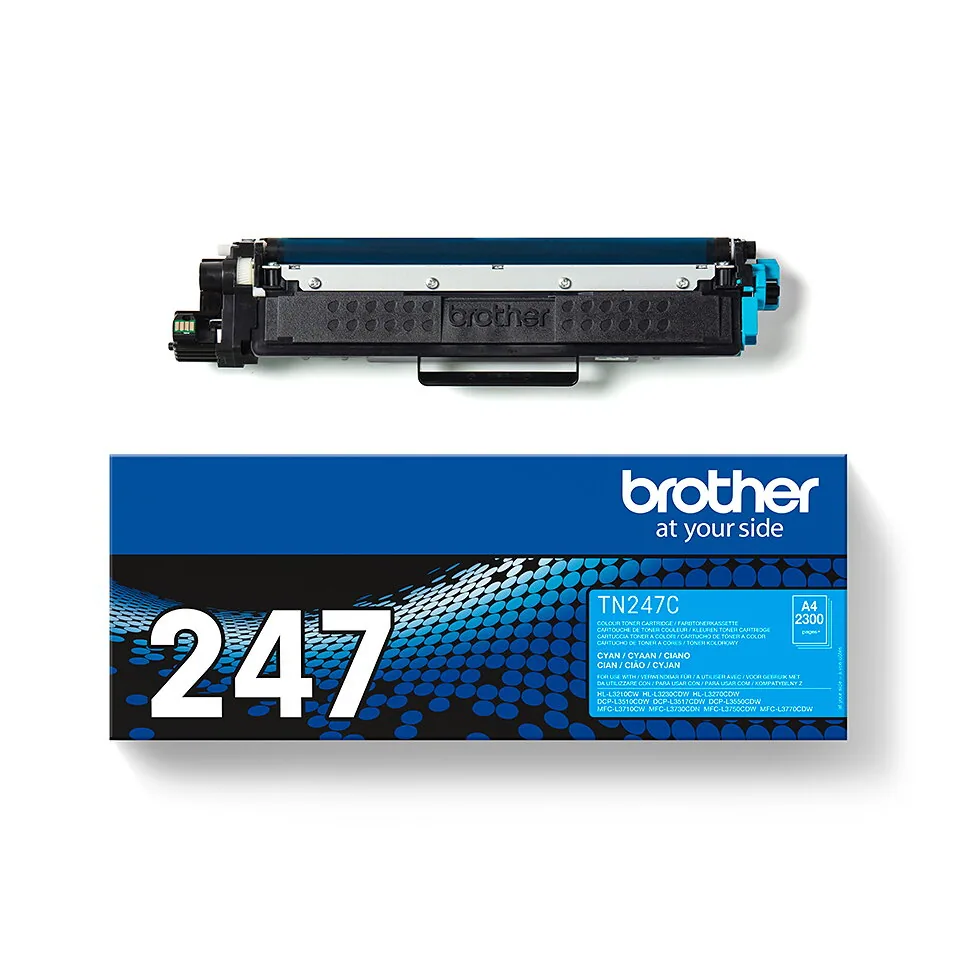 Brother TN-247C Tonerkartusche 1 Stück(e) Original Cyan – Bild 2