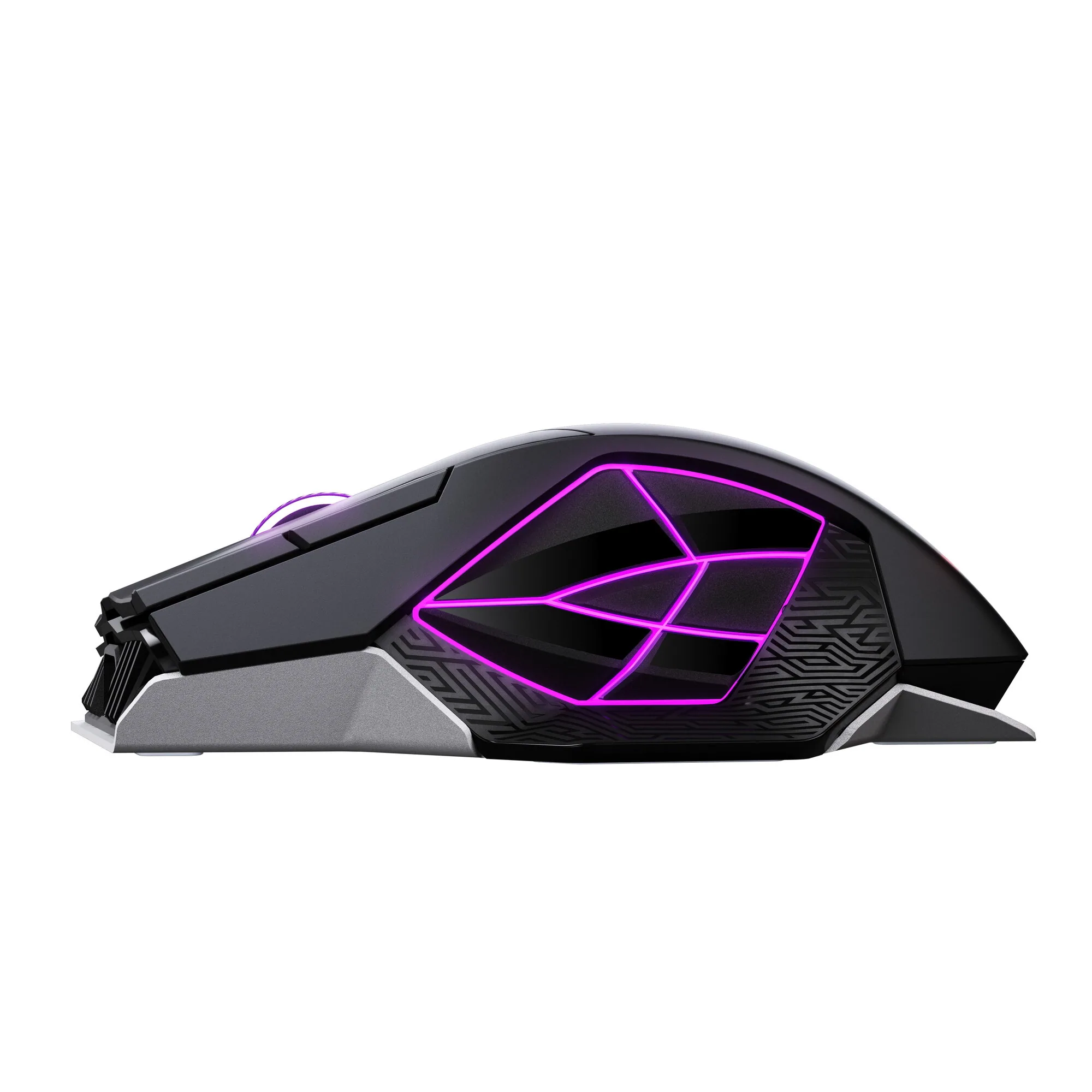 ASUS ROG Spatha X 65K Maus Gaming Rechts RF Wireless + Bluetooth + USB Type-A Optisch 65000 DPI – Bild 2