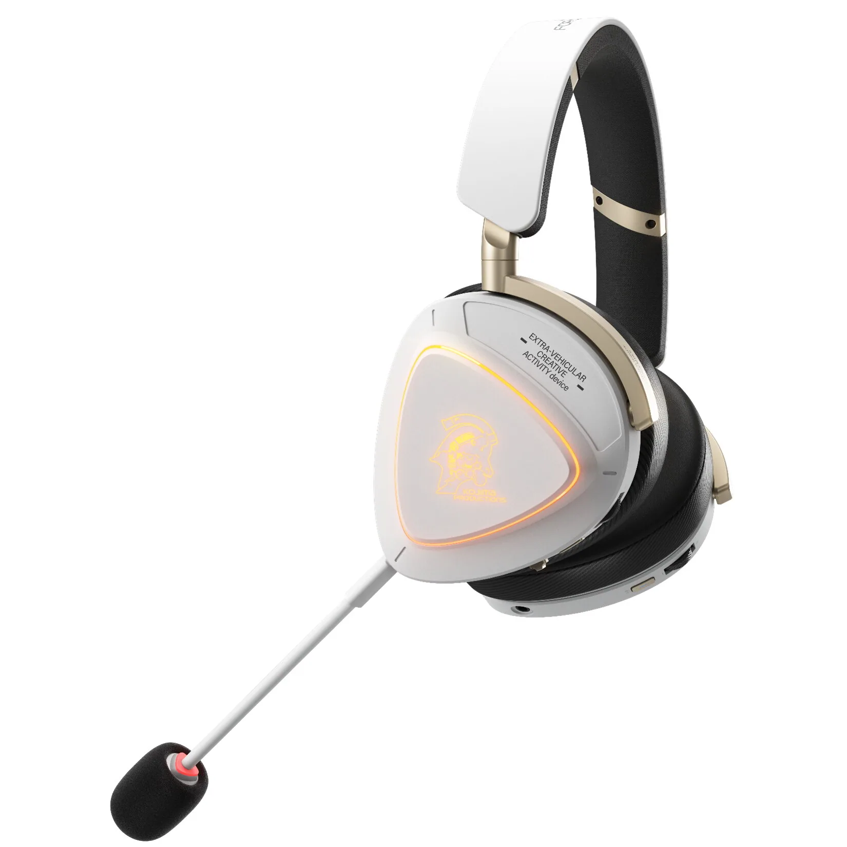 ASUS ROG Delta II-KJP Kopfhörer Verkabelt & Kabellos Kopfband Gaming Bluetooth Schwarz, Weiß – Bild 5