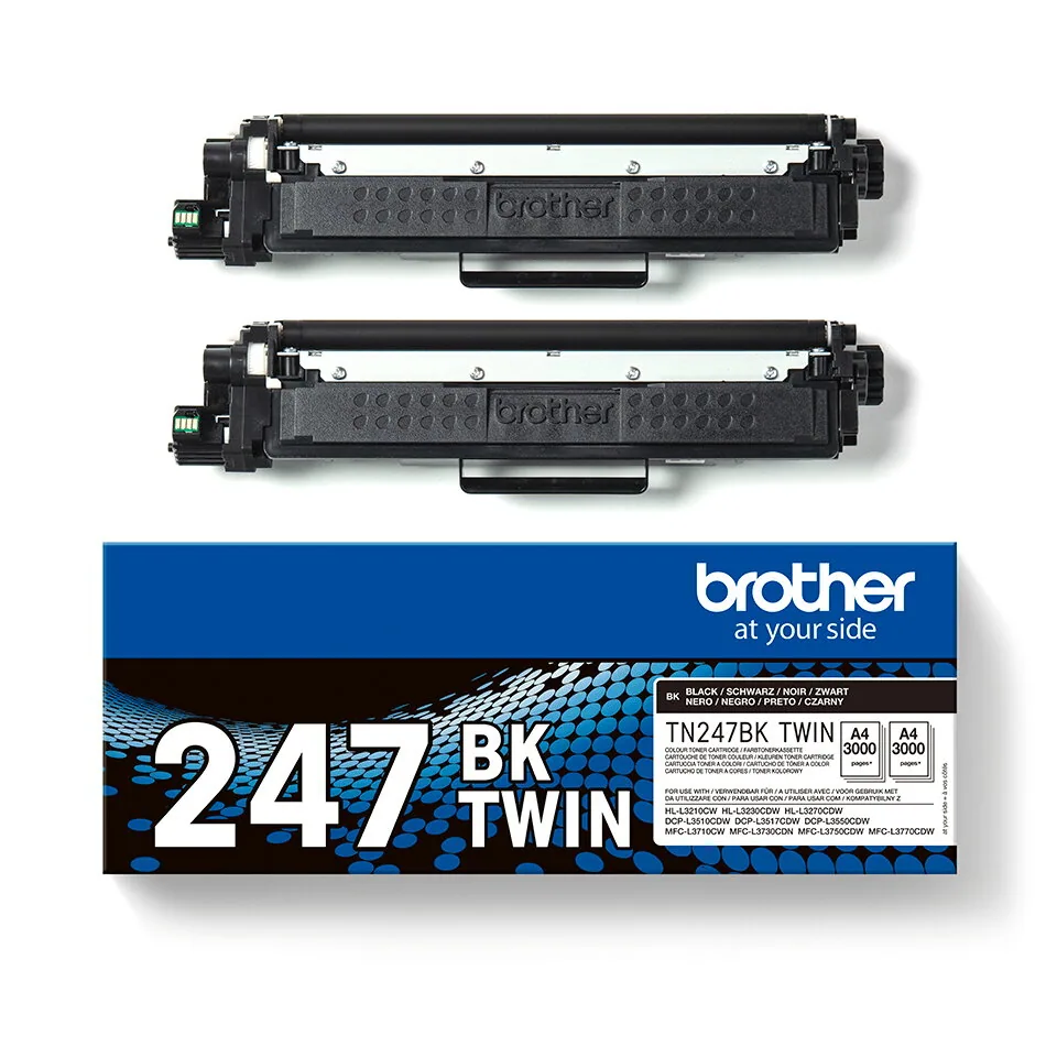 Brother TN-247BKTWIN Tonerkartusche 2 Stück(e) Original Schwarz – Bild 2
