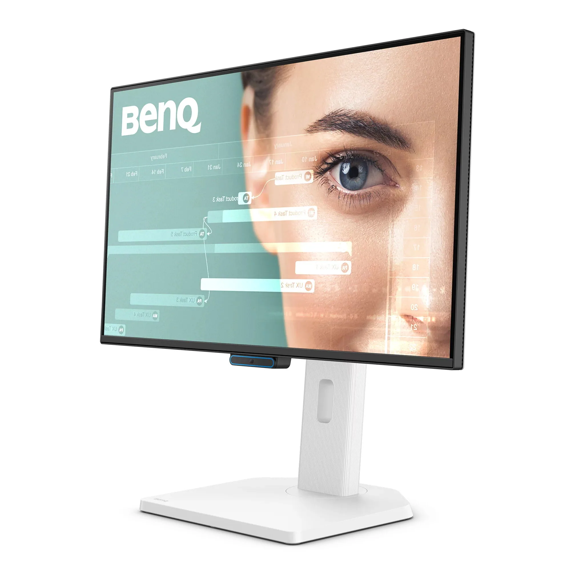 BenQ GW2490TC Computerbildschirm 61 cm (24") 1920 x 1080 Pixel Full HD LED Schwarz, Weiß – Bild 2