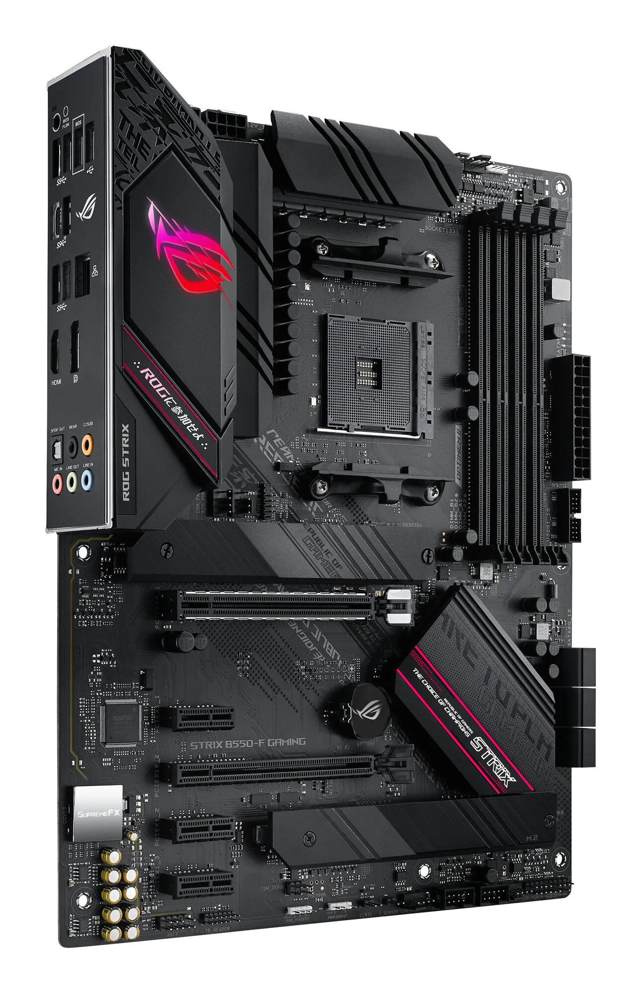 ASUS ROG STRIX B550-F GAMING AMD B550 Sockel AM4 ATX – Bild 2