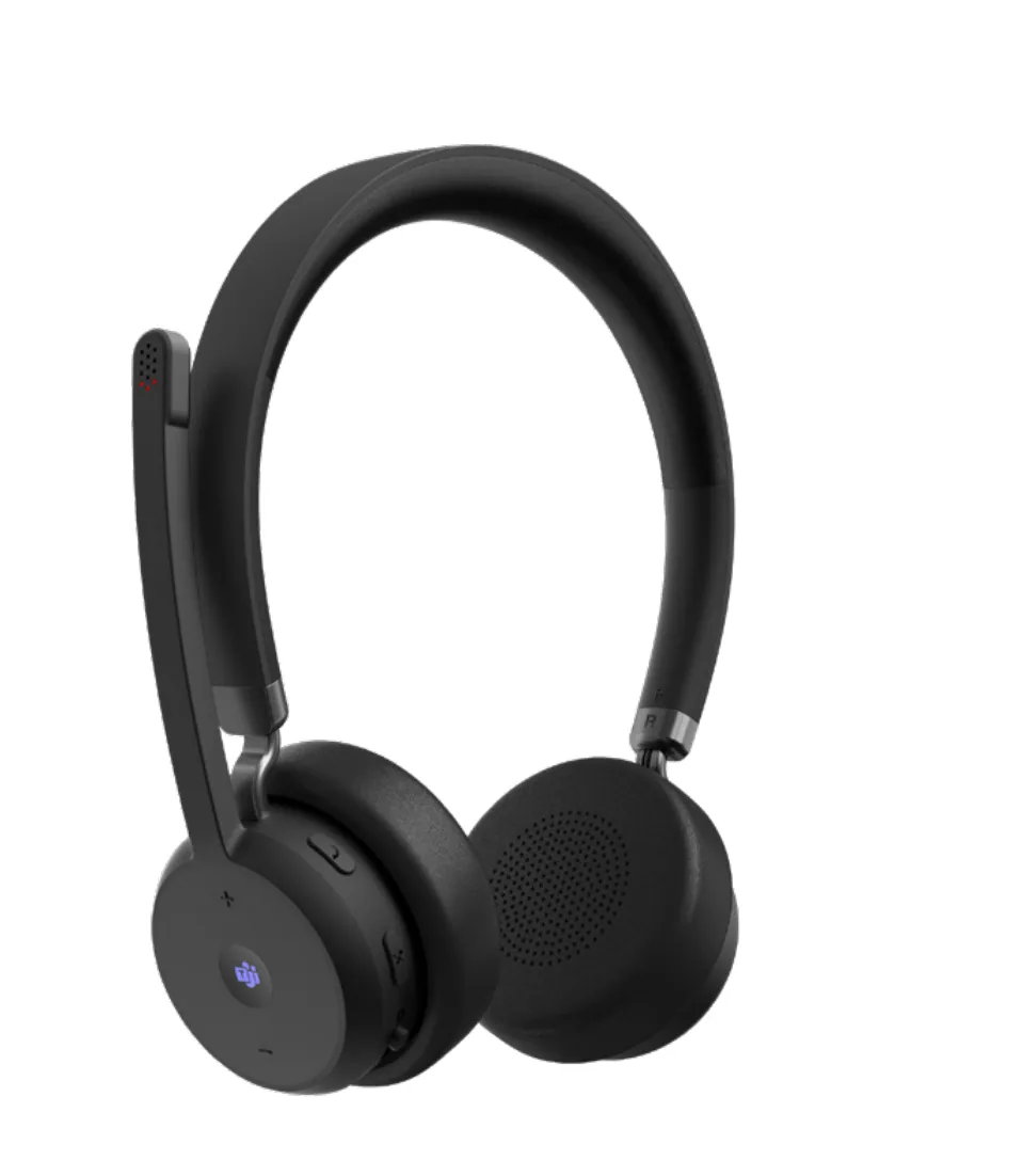Lenovo Wireless VoIP Headset Kopfhörer Kabellos Kopfband Büro/Callcenter Bluetooth Schwarz – Bild 1