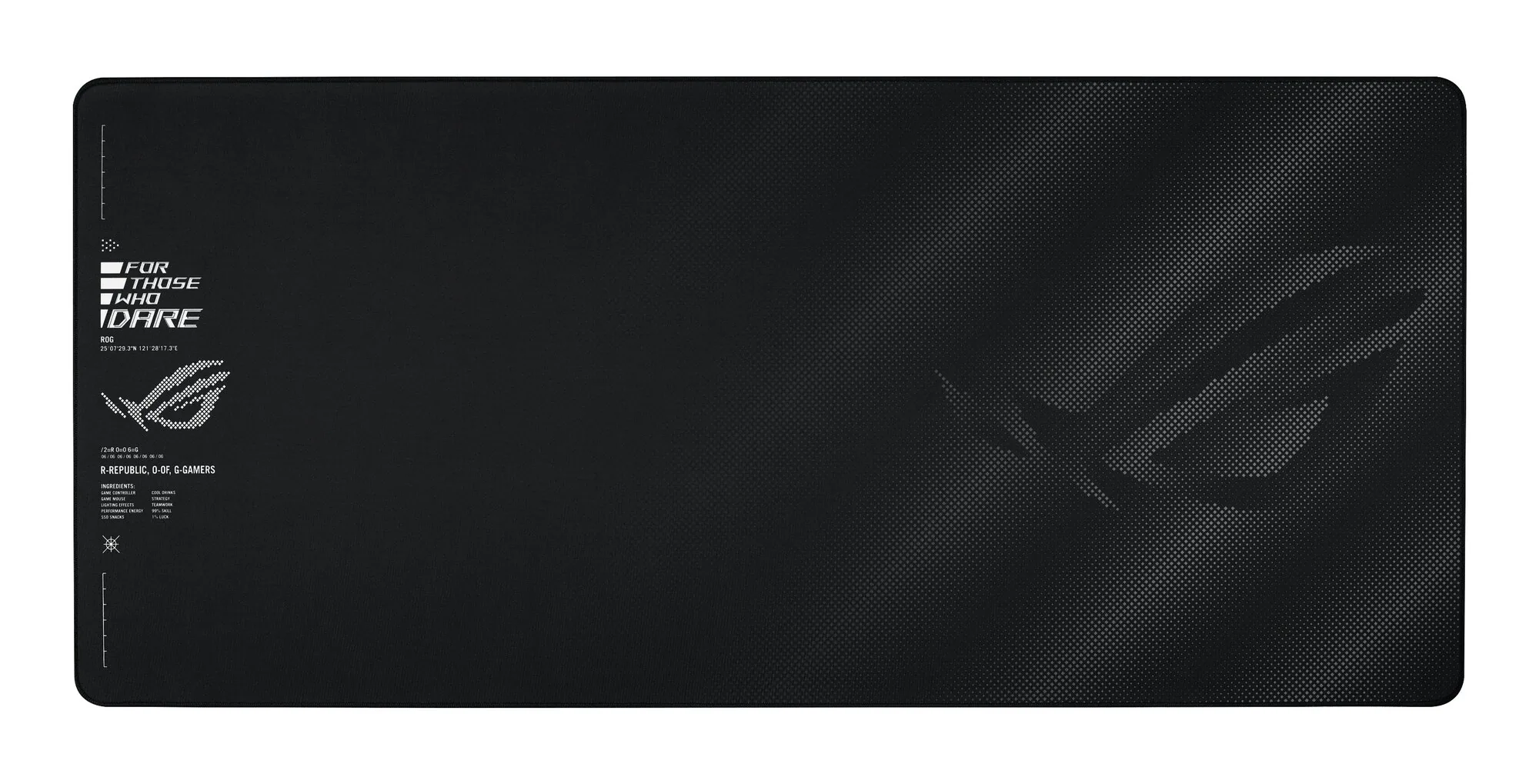 ASUS ROG Sheath II XXL Gaming-Mauspad Schwarz – Bild 1