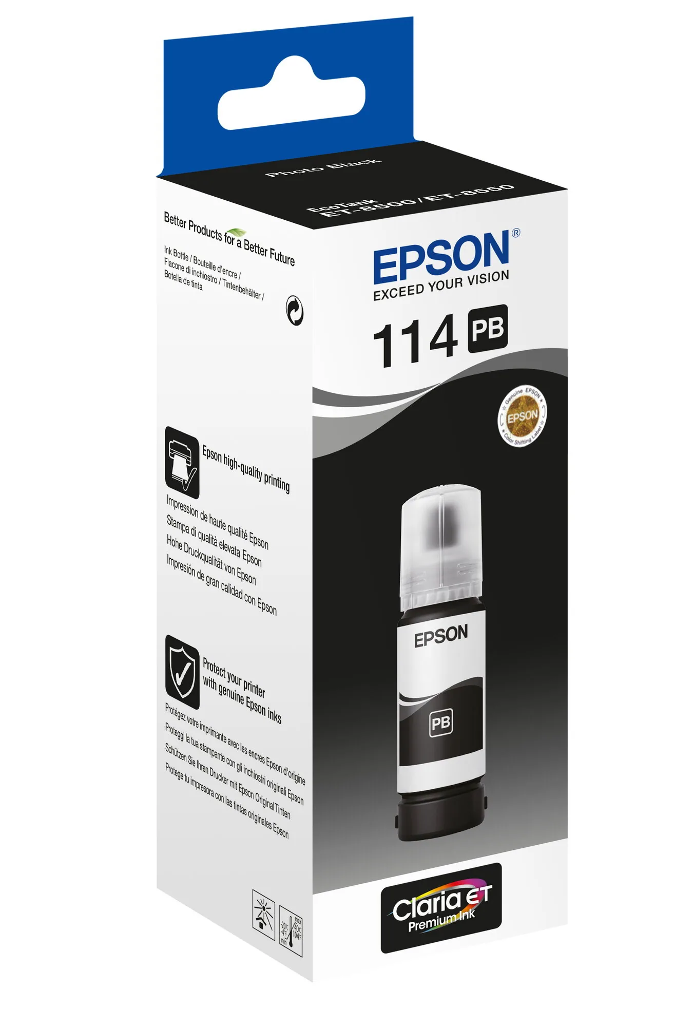 Epson 114 EcoTank Photo Black ink bottle – Bild 6