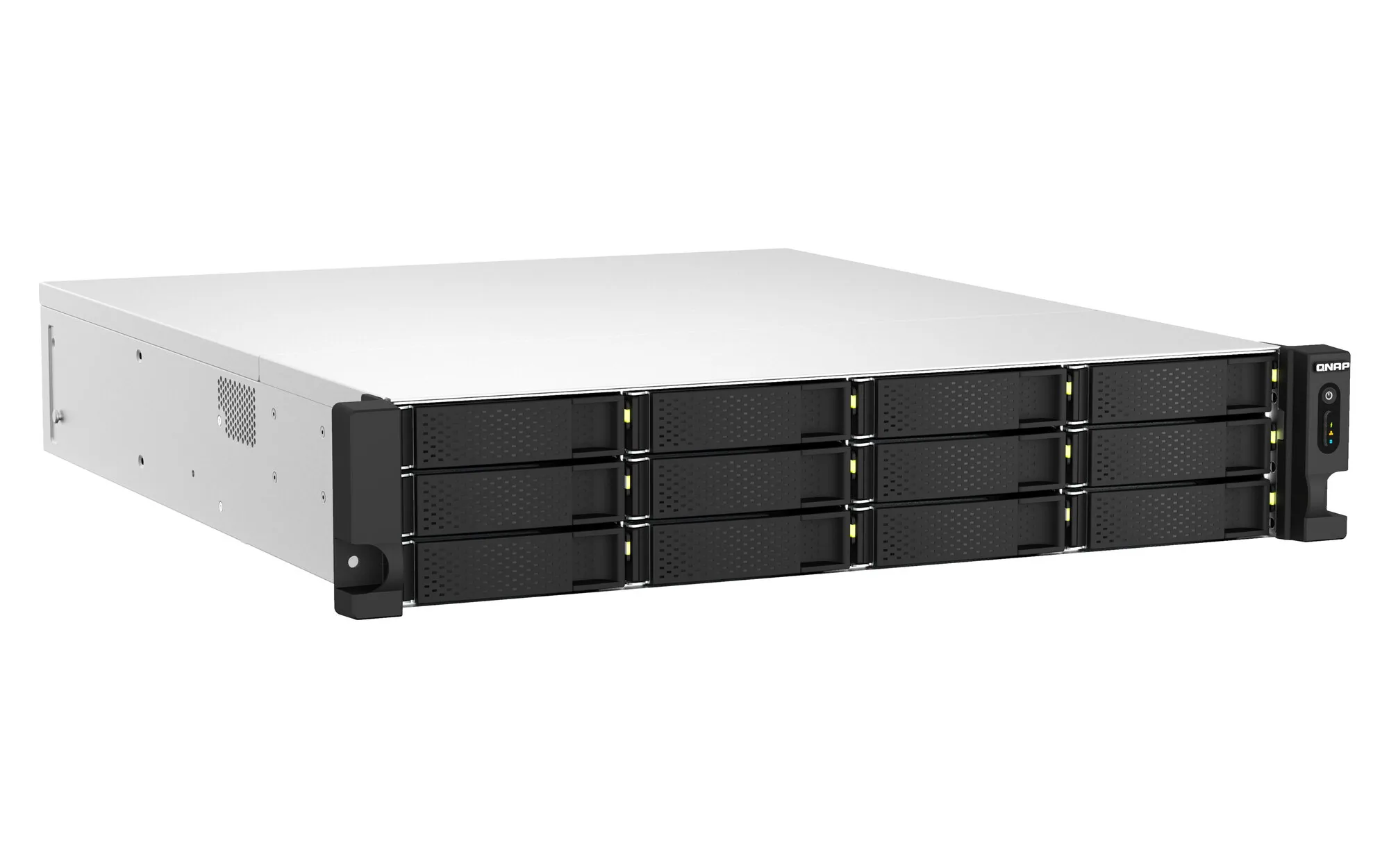 QNAP TS-H1887XU-RP NAS Rack (2U) Intel Xeon E E-2336 32 GB DDR4 0 TB QuTS hero Schwarz, Weiß – Bild 3
