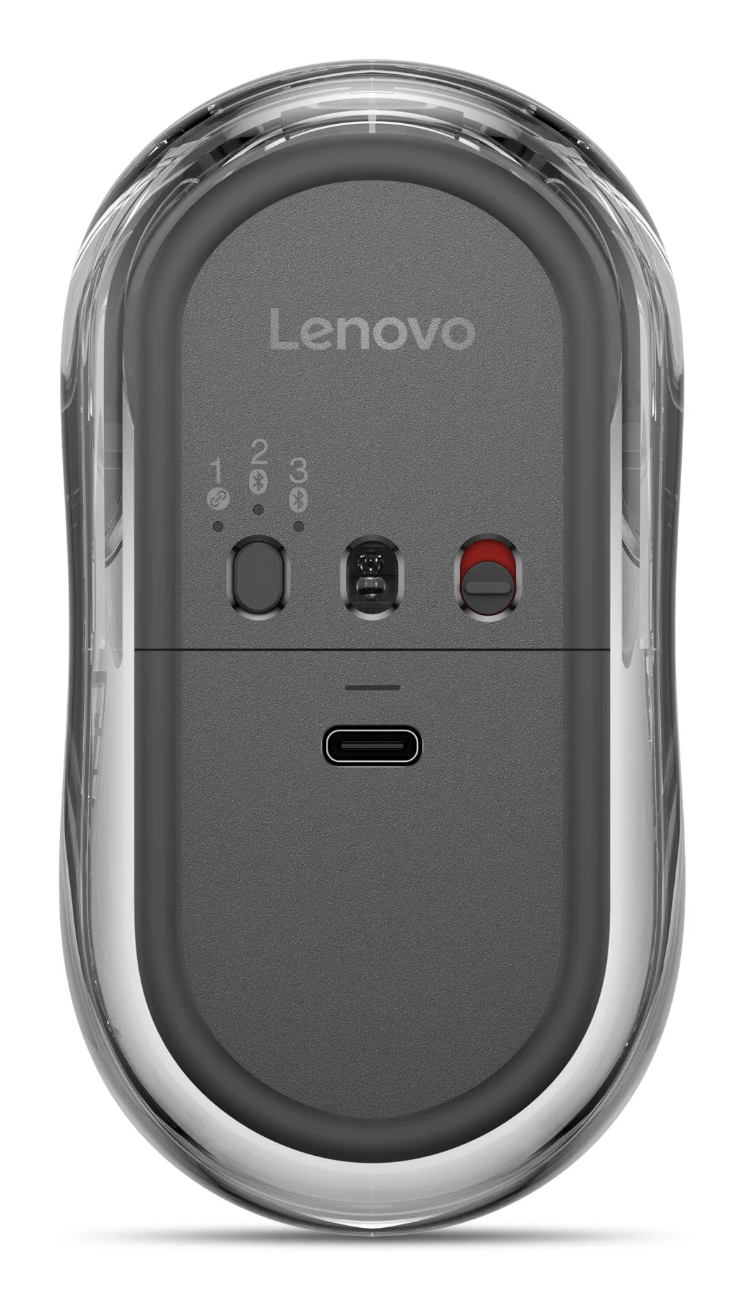 Lenovo 8000 Maus Haus Beidhändig Bluetooth + USB Type-A Optisch 4000 DPI – Bild 3