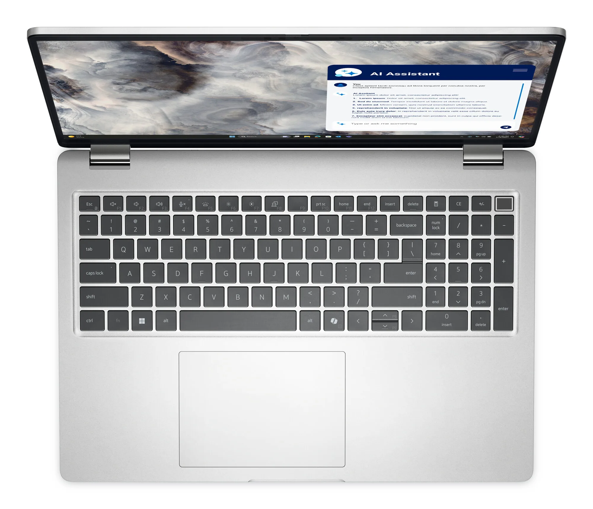 DELL Pro 16 Plus PB16250 Intel Core Ultra 5 235U Laptop 40,6 cm (16") Full HD+ 16 GB DDR5-SDRAM 512 GB SSD Wi-Fi 6E (802.11ax) Windows 11 Pro Aluminium Deutsch – Bild 3