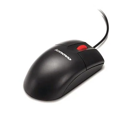 Lenovo 7M57A04698 Maus Büro Beidhändig USB Typ-A Optisch 400 DPI – Bild 1