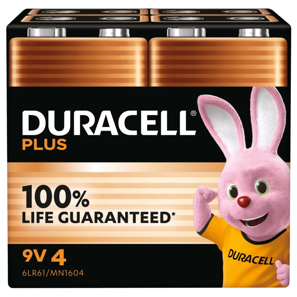 Duracell 142268 Haushaltsbatterie Einwegbatterie 6LR61 Alkali – Bild 1