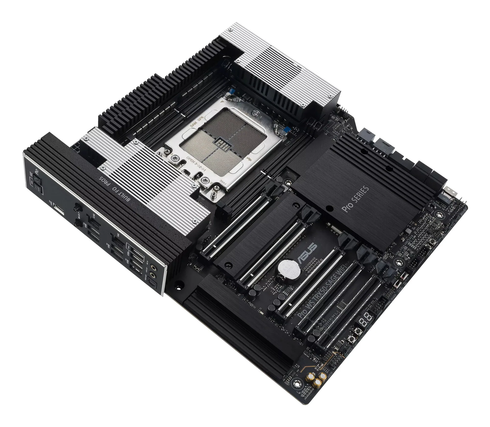 ASUS Pro WS TRX50-SAGE WIFI AMD TRX50 Socket sTR5 SSI CEB – Bild 5