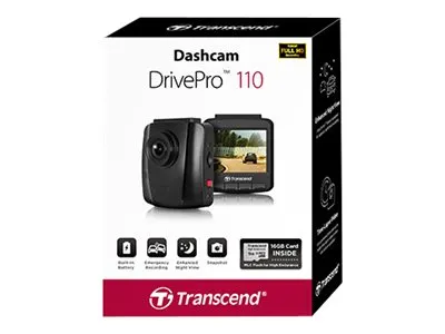 Transcend Dashcam - DrivePro 110 - (Saugnapfhalterung)