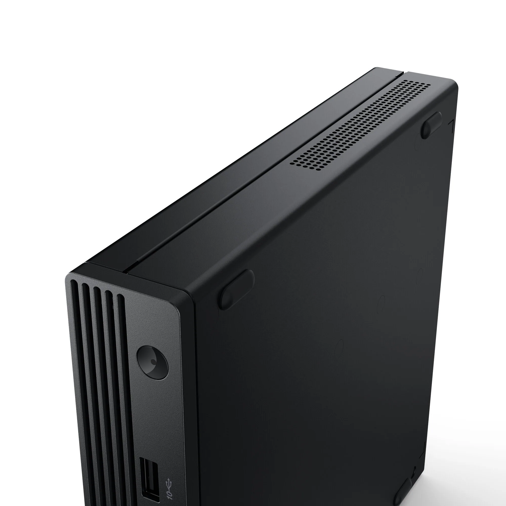 Lenovo V100q Intel® N N100 8 GB DDR5-SDRAM 256 GB SSD IGEL Linux Mini PC Mini-PC Schwarz – Bild 5