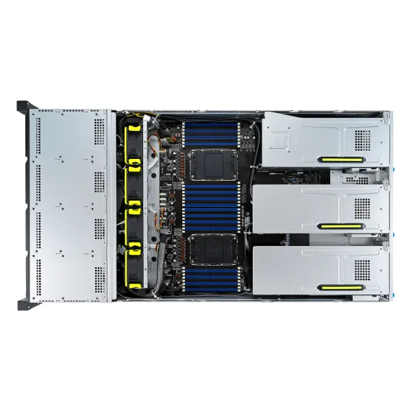 ASUS RS720-E11-RS12U Intel C741 Rack (2U) Schwarz, Silber – Bild 5