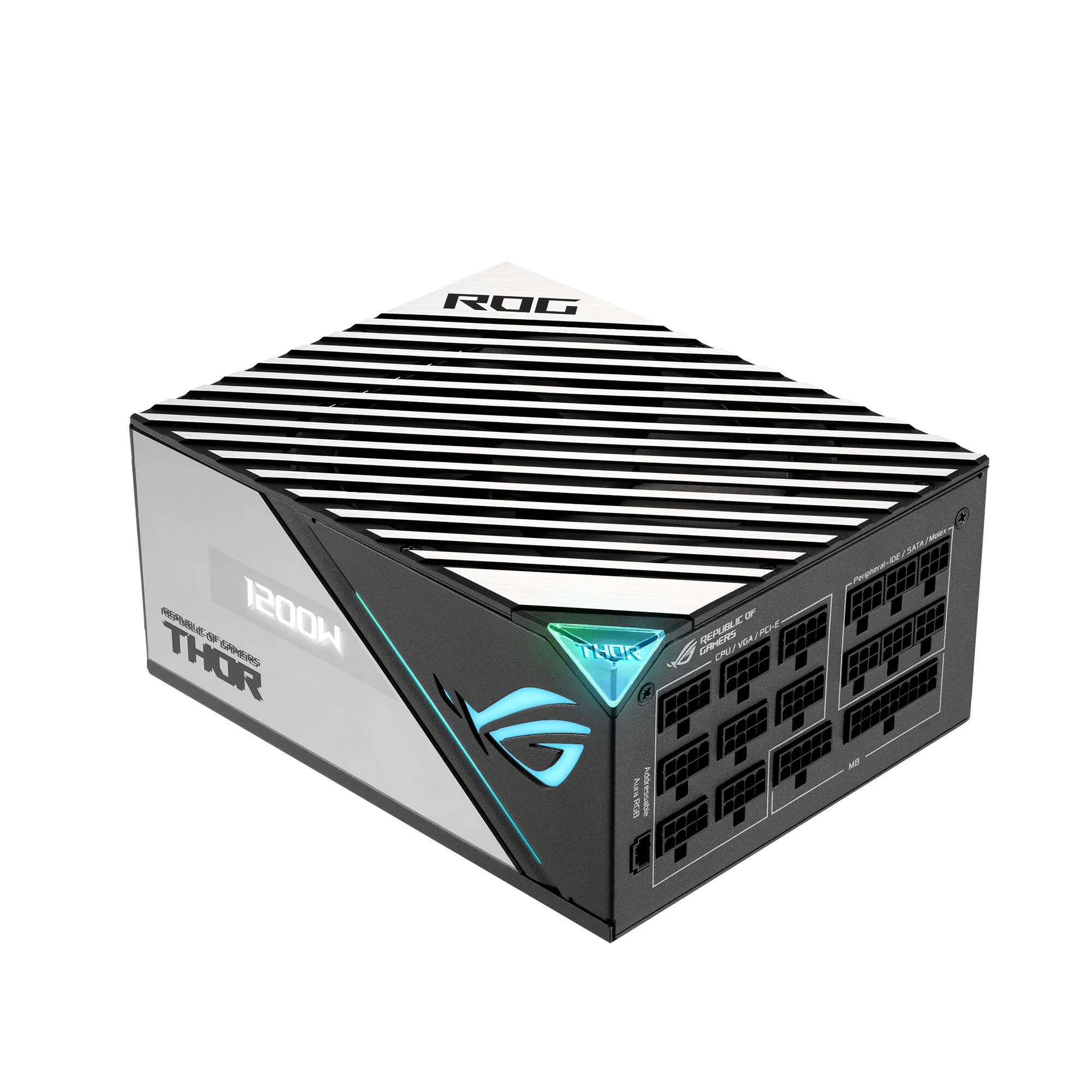 ASUS ROG THOR 1200W Platinum II Netzteil 24-pin ATX ATX Grau – Bild 1