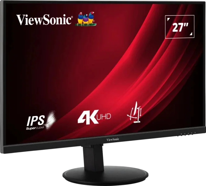 Viewsonic VG Series VG2708-4K Computerbildschirm 68,6 cm (27") 3840 x 2160 Pixel 4K Ultra HD LED Schwarz – Bild 2