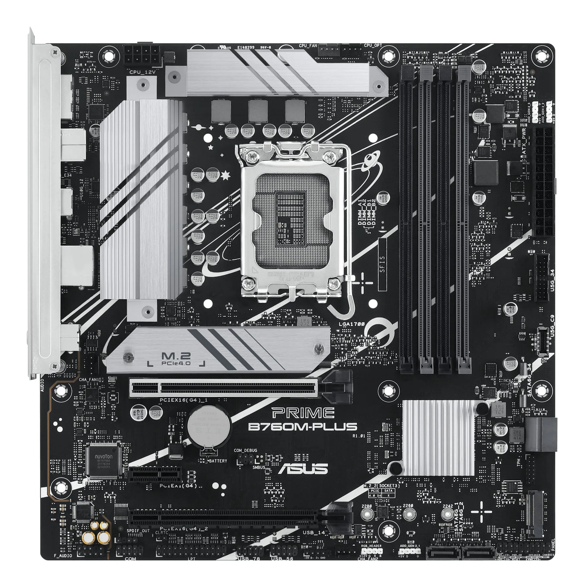 ASUS PRIME B760M-PLUS Intel B760 LGA 1700 micro ATX – Bild 2