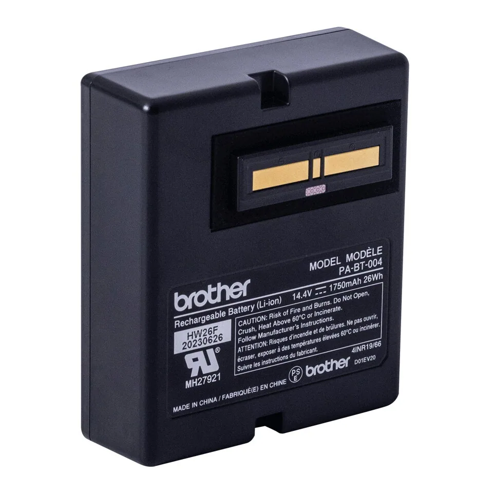 Brother PA-BT-004 Drucker-/Scanner-Ersatzteil & Zubehör Batterie 1 Stück(e) – Bild 2
