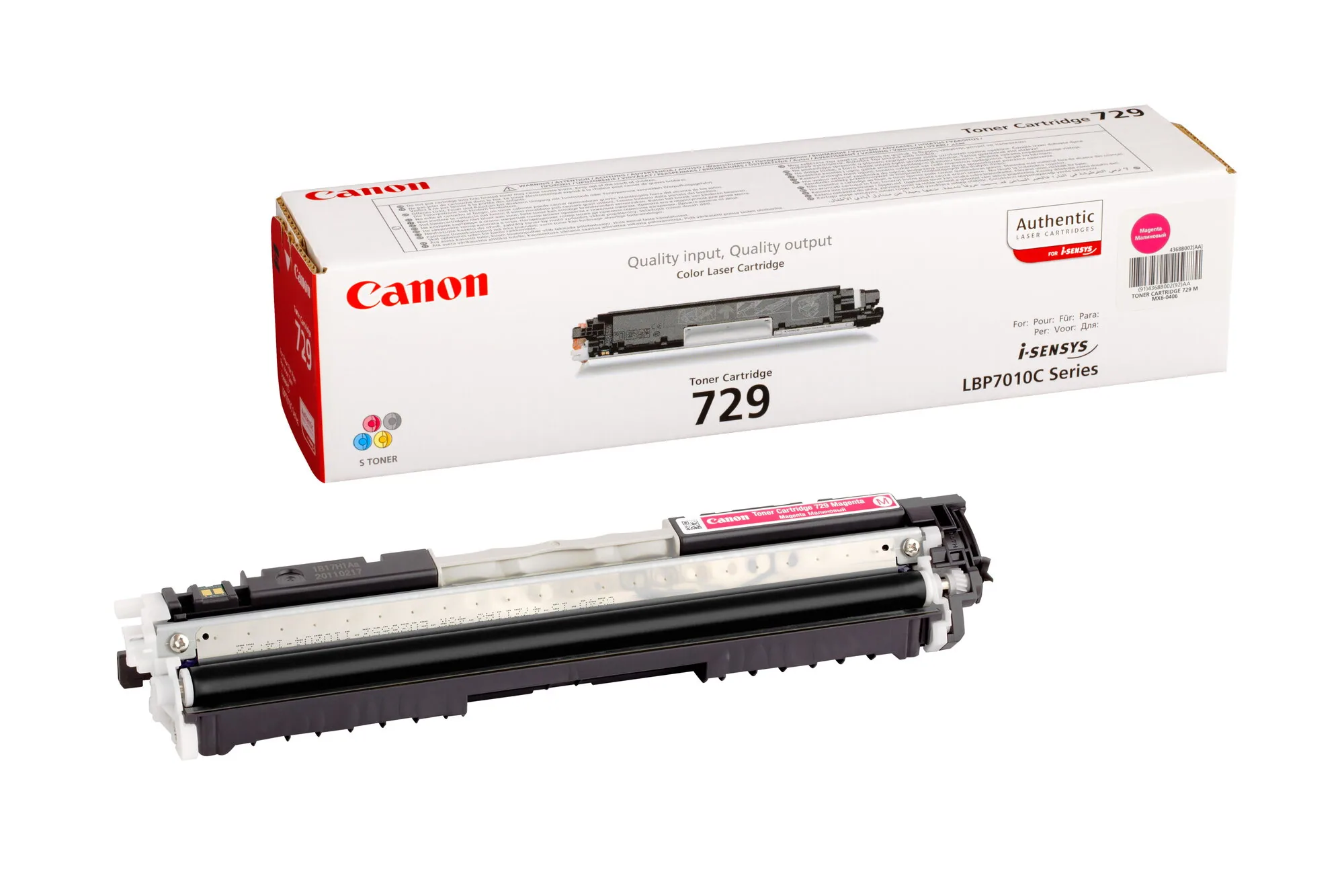 Canon 729 M Tonerkartusche 1 Stück(e) Original Magenta – Bild 2
