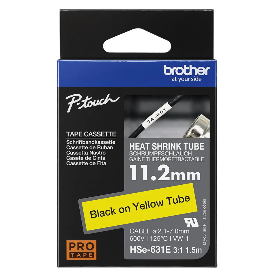 Brother HSE-631E Etiketten erstellendes Band – Bild 2