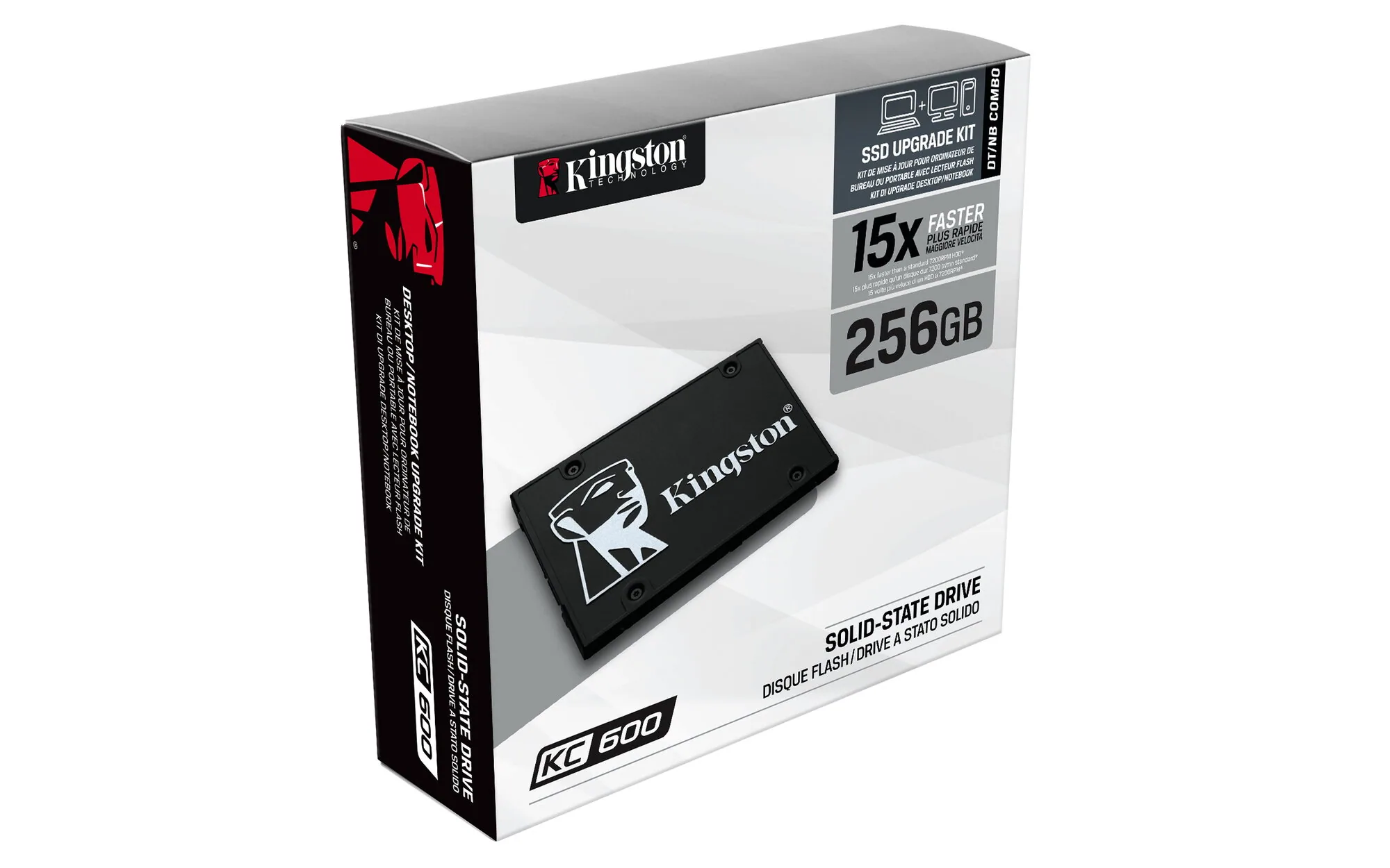 Kingston Technology 256G SSD KC600 SATA3 2.5" – Bild 4