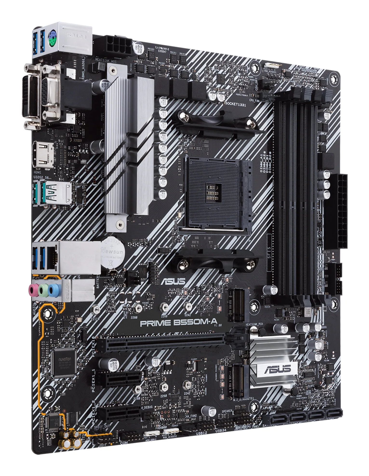 ASUS PRIME B550M-A AMD B550 Sockel AM4 micro ATX – Bild 2