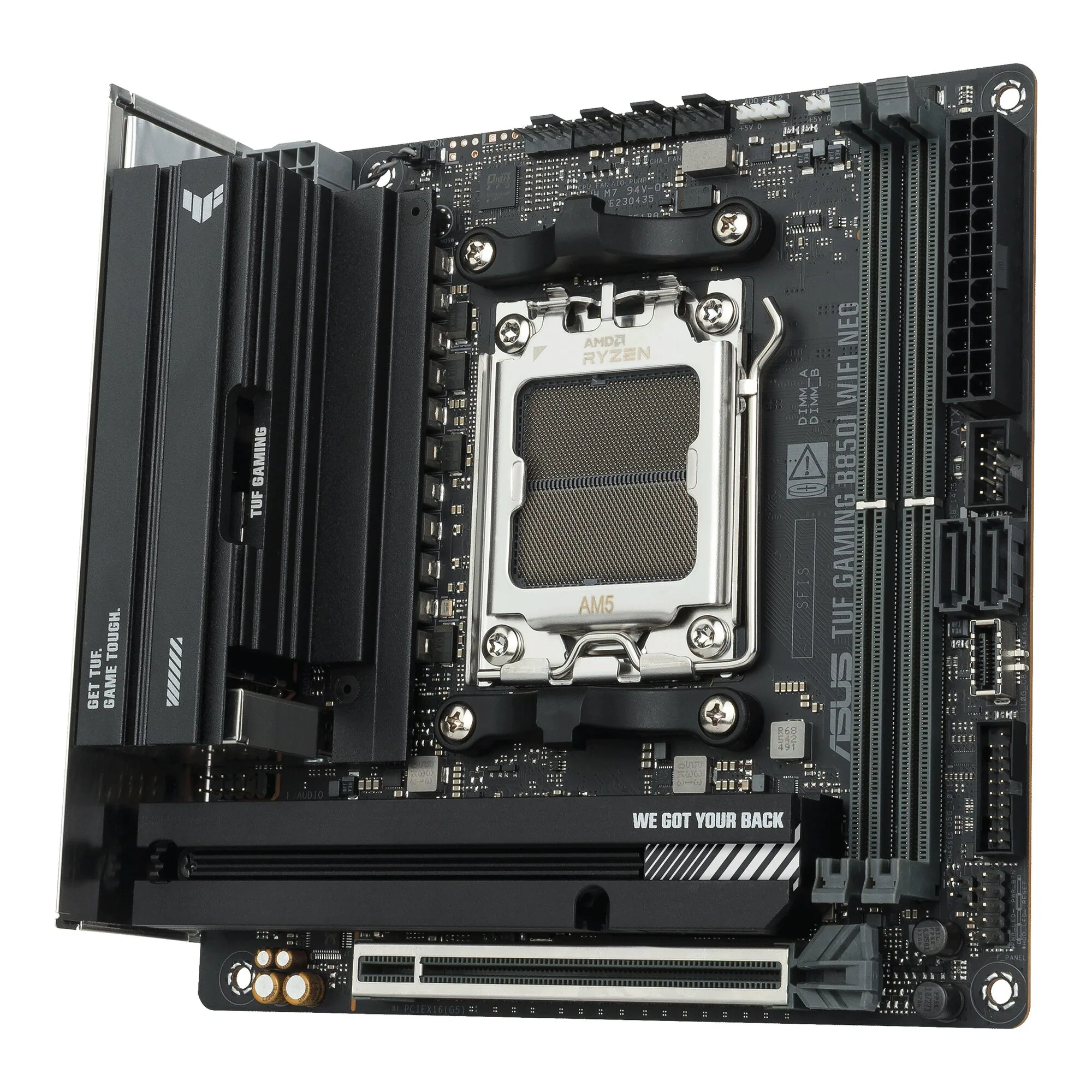 ASUS TUF Gaming B850I WIFI NEO AMD B850 Sockel AM5 mini ITX – Bild 5