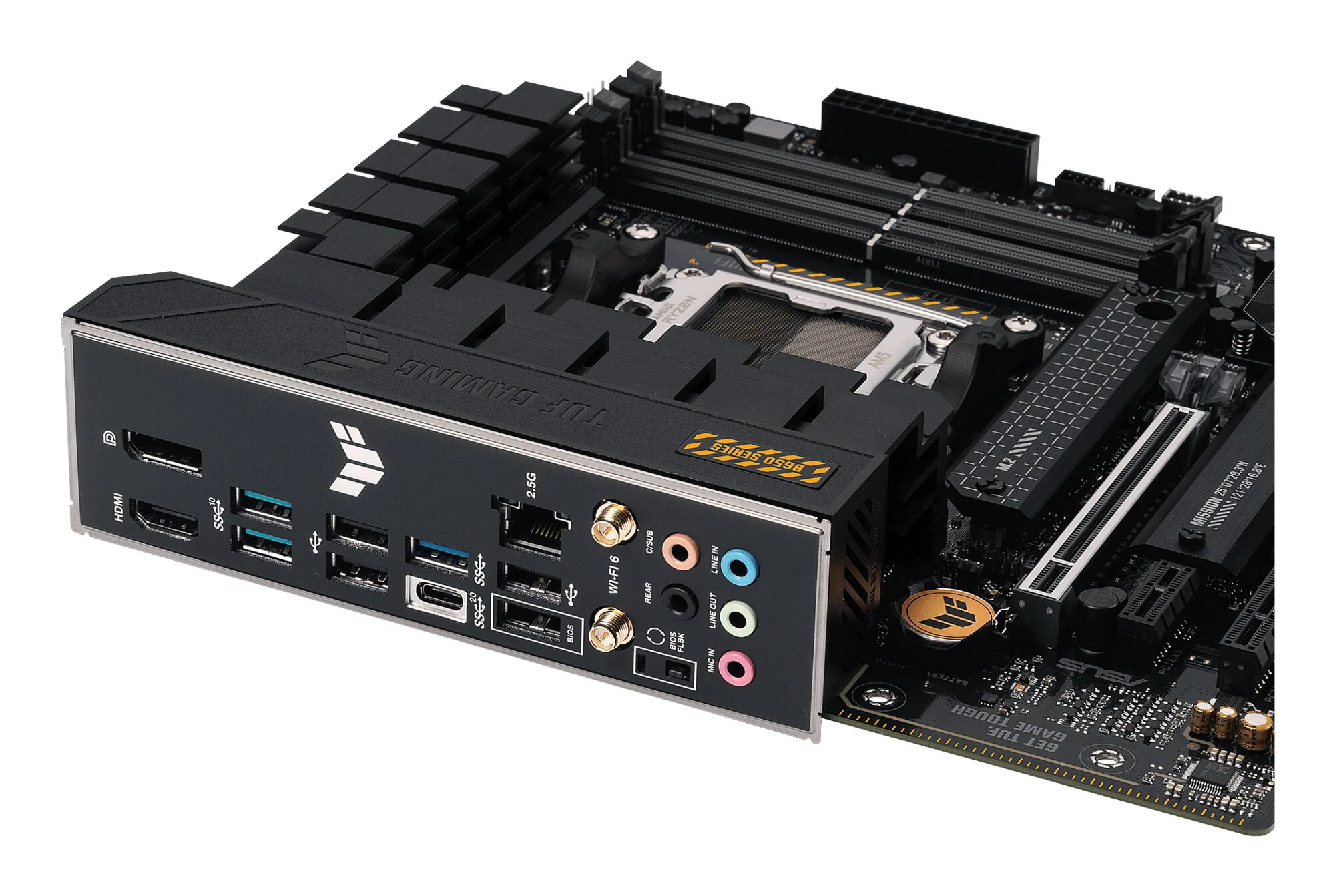 ASUS TUF GAMING B650M-PLUS WIFI AMD B650 Sockel AM5 micro ATX – Bild 7