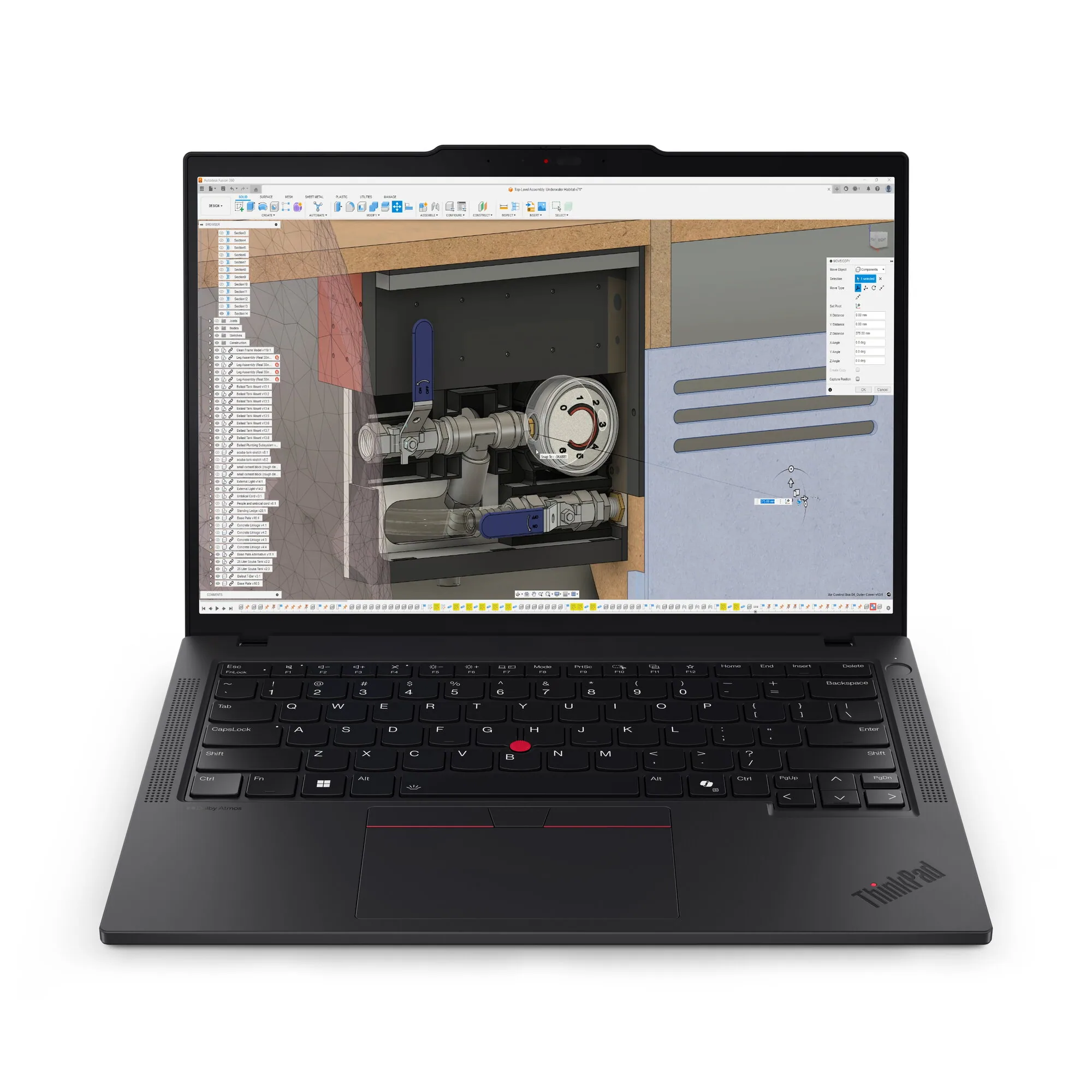 Lenovo ThinkPad P14s Gen 6 (AMD) Copilot+ PC AMD Ryzen AI 7 PRO 350 Mobiler Arbeitsplatz 35,6 cm (14") WUXGA 32 GB – Bild 1