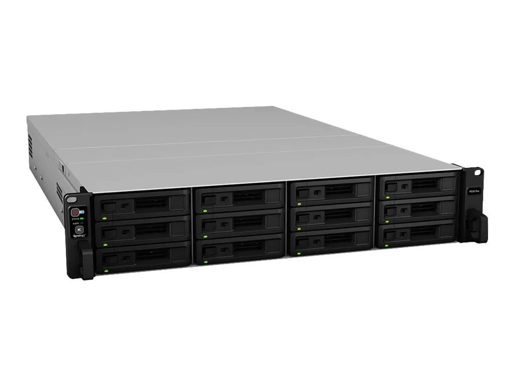 Synology NAS RS3618xs 12bay 19" XeonCPU 2,7 GHz 8 GB RAM