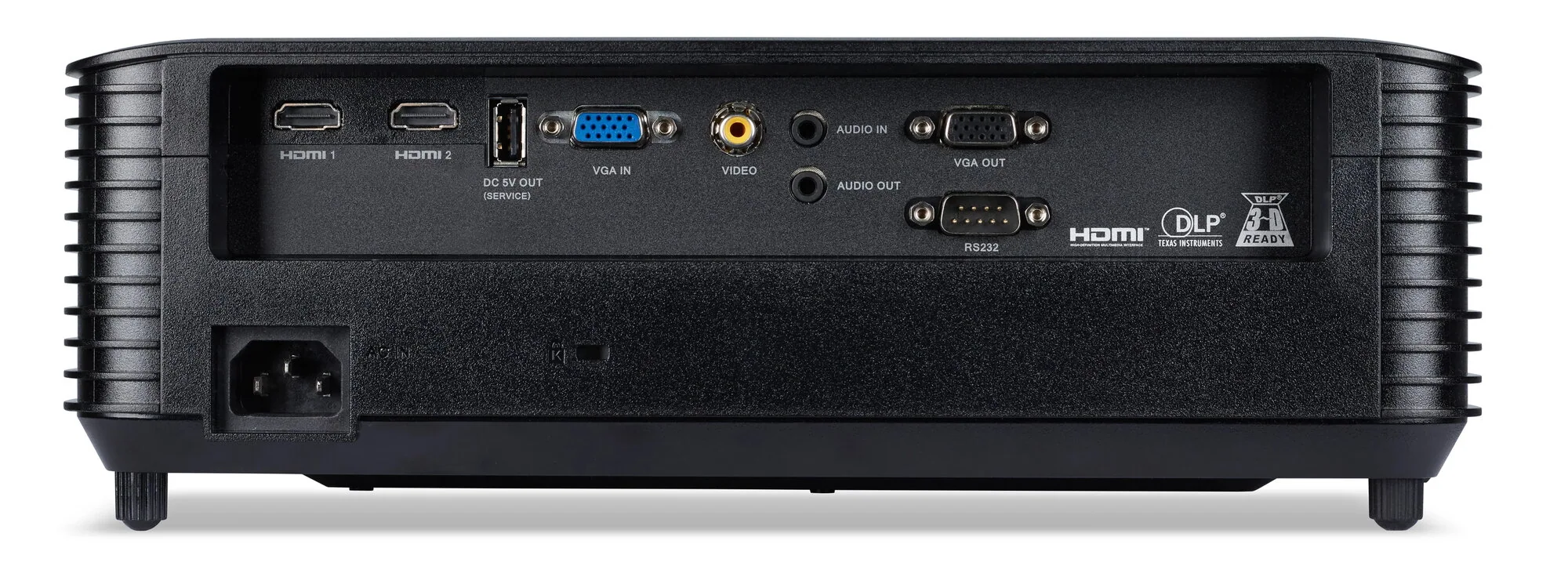 Acer MR.JXE11.001 Beamer Standard Throw-Projektor 4800 ANSI Lumen DLP SVGA (800x600) 3D Schwarz – Bild 6