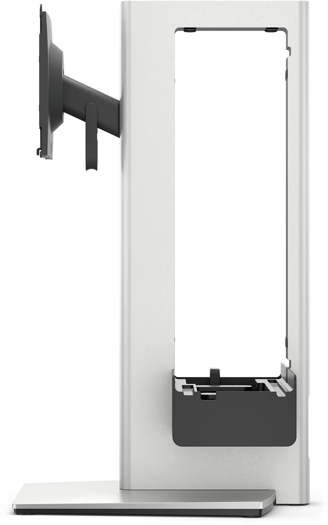 DELL Pro Slim OSS25 68,6 cm (27") Tisch/Bank Schwarz, Silber – Bild 4
