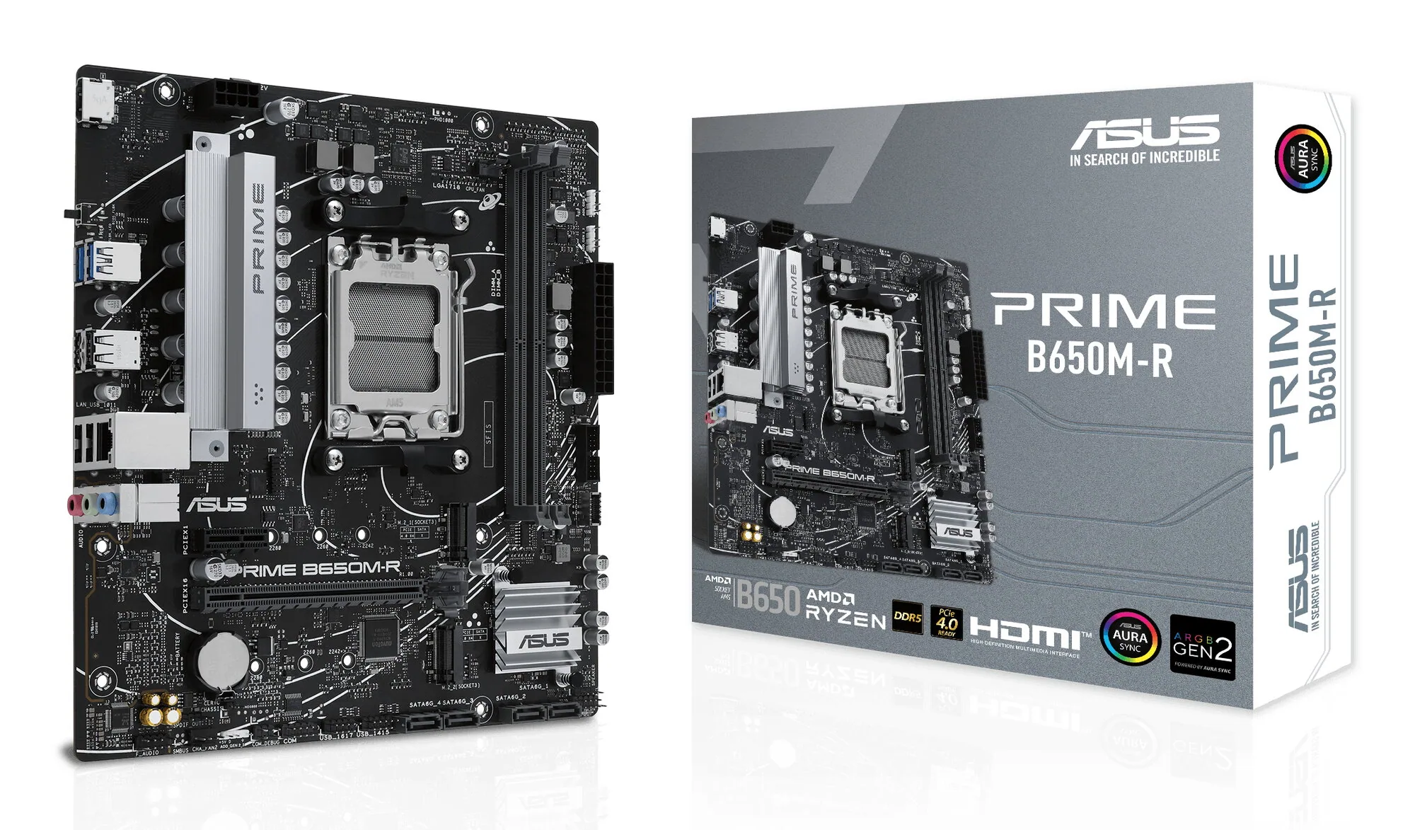 ASUS PRIME B650M-R AMD B650 Sockel AM5 micro ATX – Bild 1